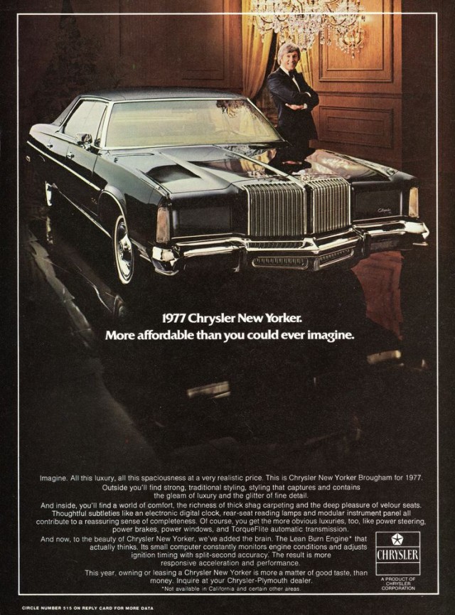 1977 Chrysler New Yorker ad