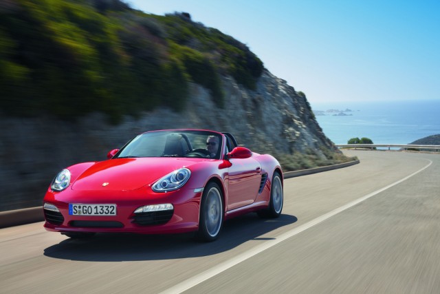 Facelifted second generation Porsche Boxster