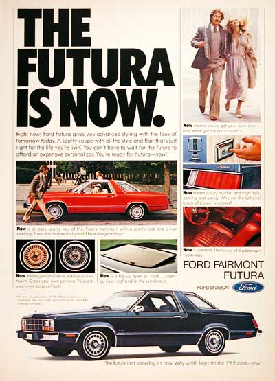 Ford Fairmont Futura ad