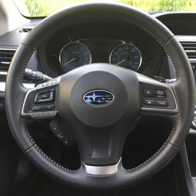 Subaru Impreza steering wheel