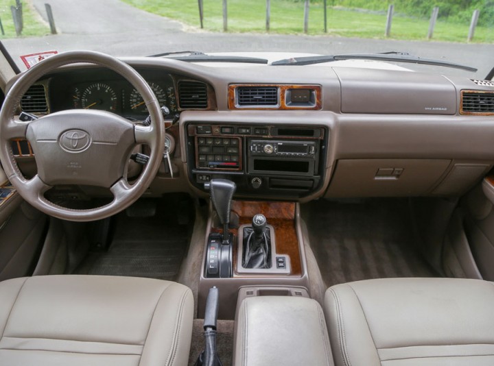 1997 Land Cruiser interior