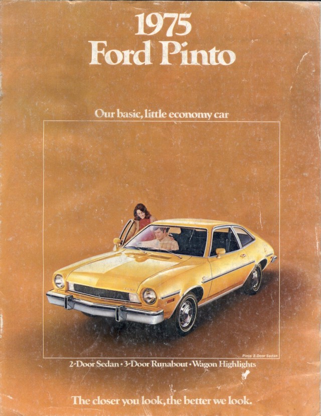 1975 Ford Pinto ad