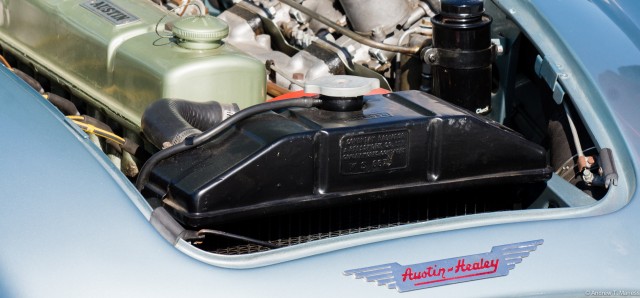 Austin Healy 3000 engine bay