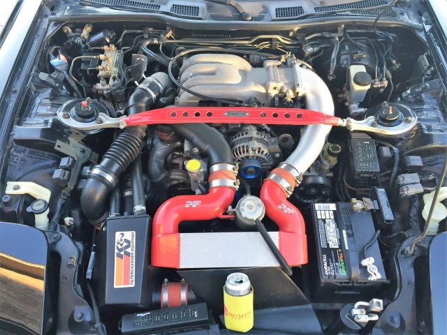 1993 Mazda RX-7 engine bay