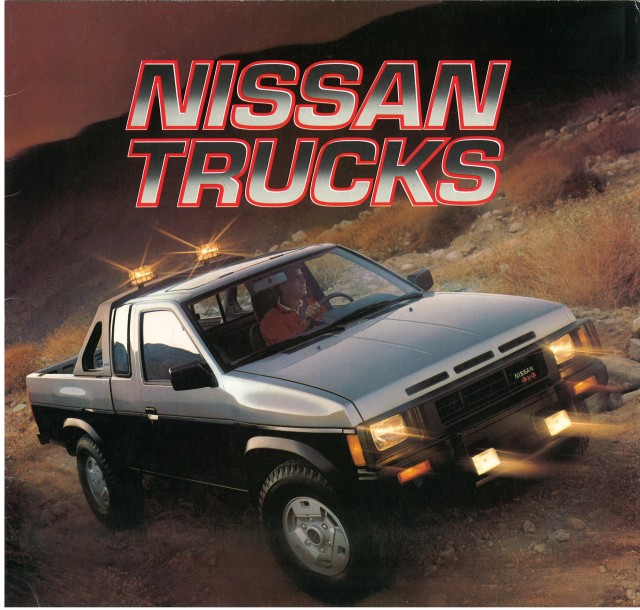 1987 Nissan D21 pickup brochure