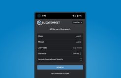 AutoTempest App Dark Mode